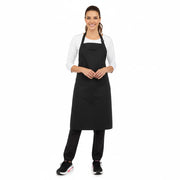 Nybo Bordeaux Unisex-förkläde, Kuskförkläde, Bröstficka, Justerbart