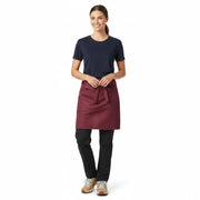 Nybo Bordeaux Unisex Pick-Up-förkläde, framstycke med ficka