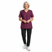 Nybo Bordeaux Unisex sportig tunika, justerbara ärmar, flexibel
