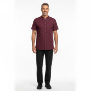 Nybo Bordeaux Unisex Nature Skjorte, slitstark, reglerbar i ryggen