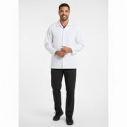 Nybo Vit Unisex HACCP-jacka, Justerbara ärmavslut, Innerfickor