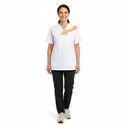 Nybo Vit/Gul Unisex Sunshine Busseronne, slitsar och Flex Fix-knappar