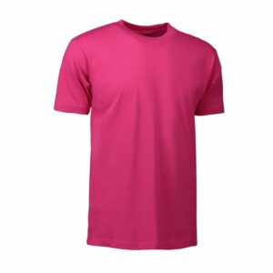 Nybo Pink Herre Basic T-Shirt — Slitstark, klassisk modell