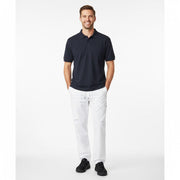 Nybo Navy Herrpolo Basic, Slitstark, Bröstficka