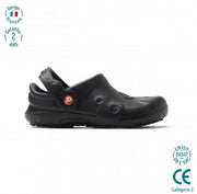 Halkfri clog i svart – maskintvättbar