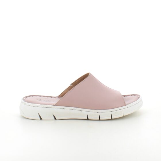 Elegant rosa slip-on i skinn från Relaxshoe