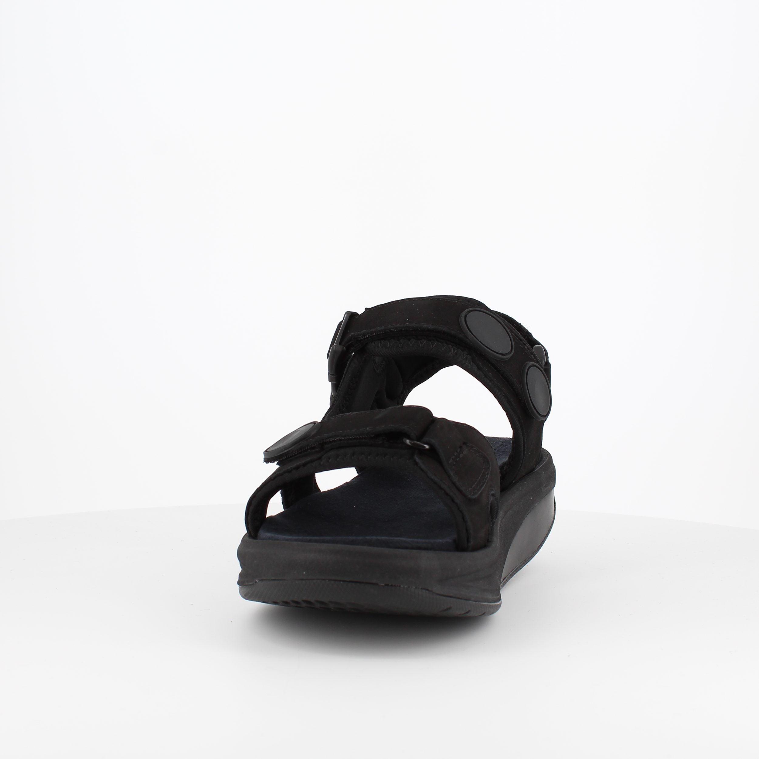 MBT-sandal Kisumu 3 S i svart – klassisk MBT-sandal