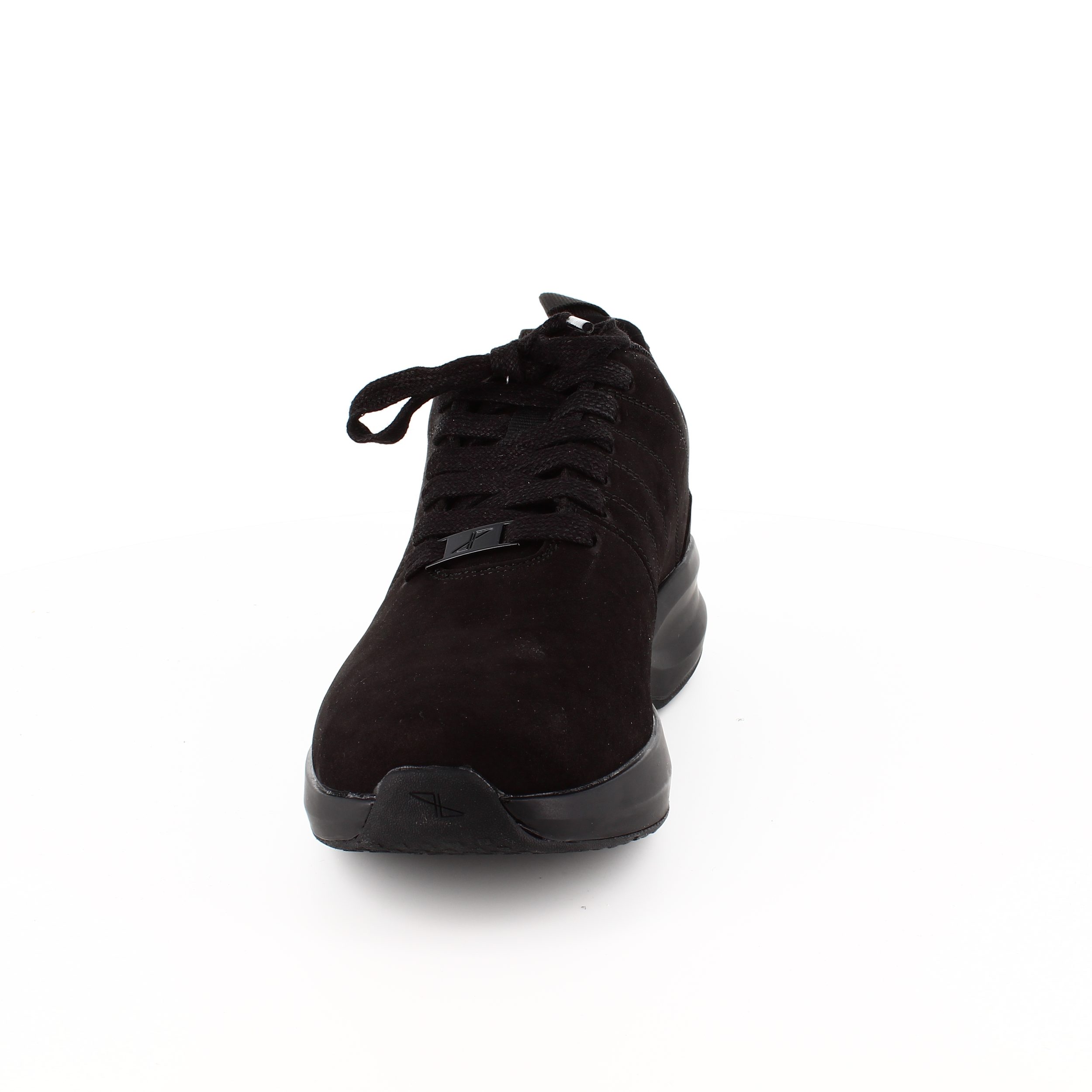 Svarta Gaitline sneakers i nubuckläder