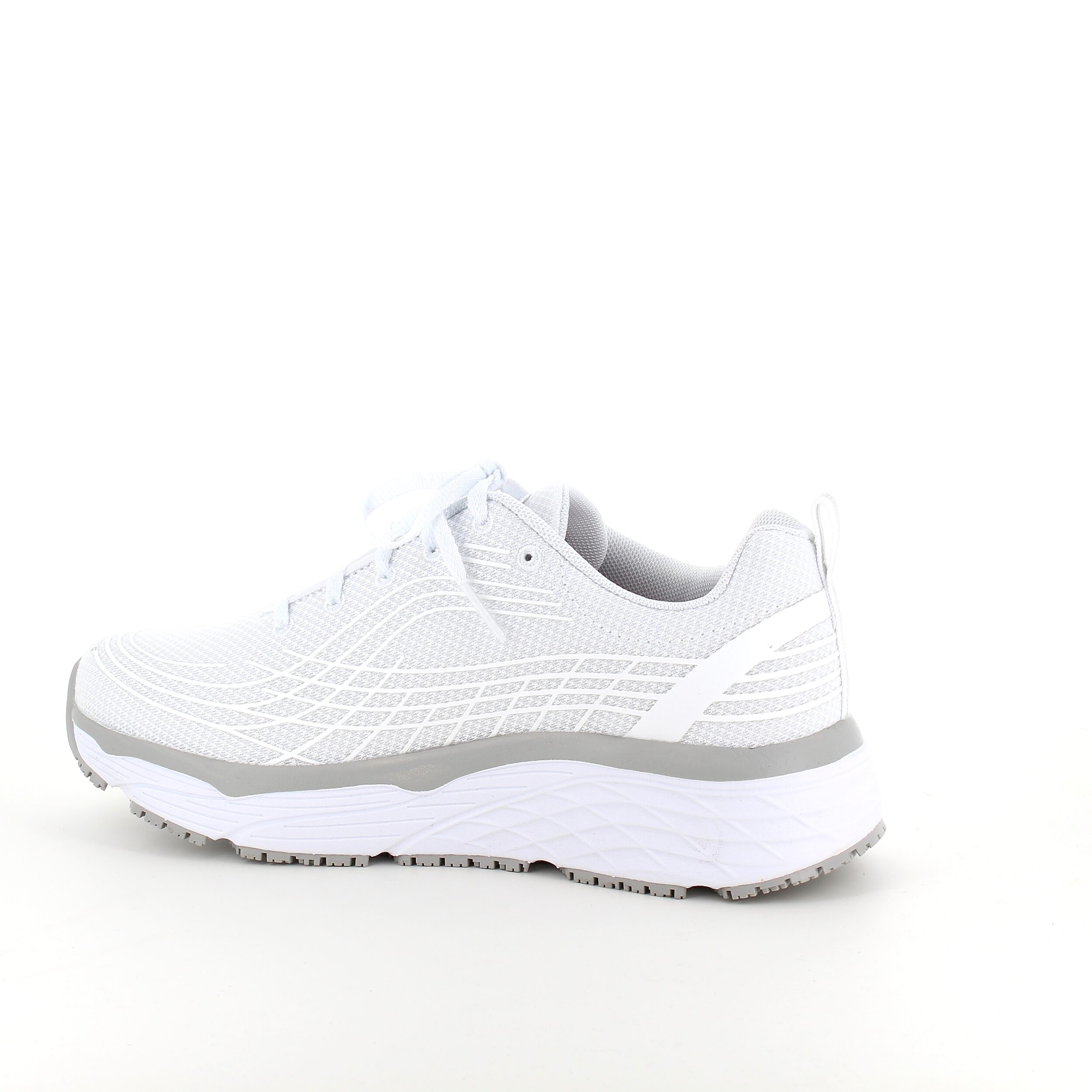 Skechers Work med max cushioning-sulor, vit