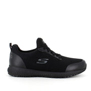 Svarta Skechers work-skor med ESD