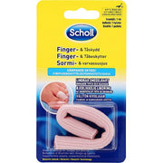 Scholl finger- och tåskydd – mjukt skydd mot tryck, blåsor och liktornar