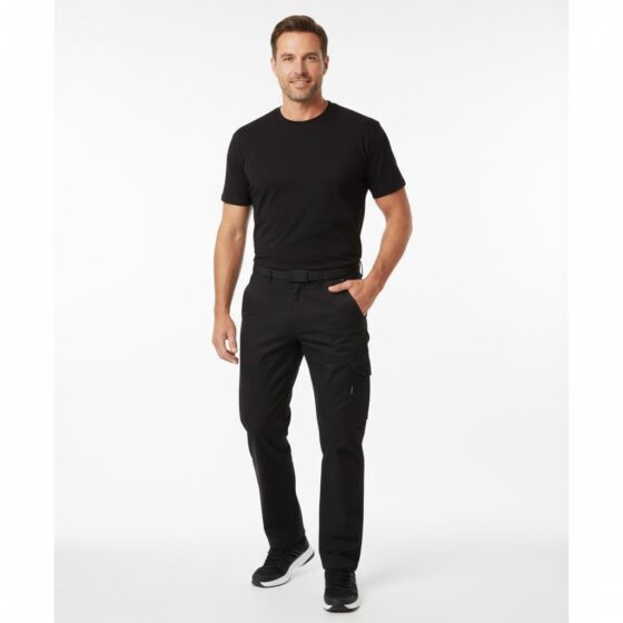 Nybo svart herr Prowear T-shirt, kortärmad, extra slitstark