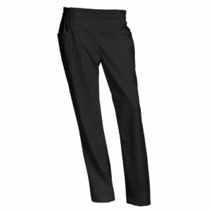 Nybo Svarta Unisex Club-Classic Byxor, Pull-on med resår i midjan, komfort