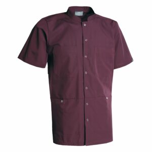 Nybo Bordeaux Unisex Nature Skjorte, slitstark, reglerbar i ryggen