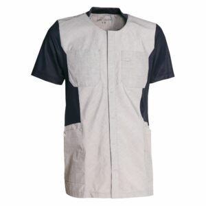 Nybo Grå Melange Unisex Sporty Mix-tunika — andningsbar, stretch och bekväm