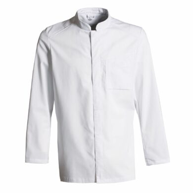 Nybo Vit Unisex New Nordic Kockjacka, Långärmad