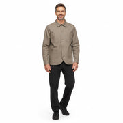 Nybo Khaki Unisex New Nordic Udendørsjakke – Komfort, Stretchbar