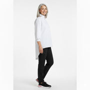 Nybo Hvid Unisex Move Hospitalsjakke, kortärmad, smutsavvisande