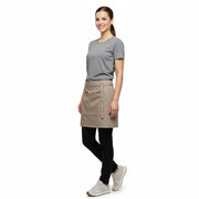 Nybo Khaki Unisex New Nordic förkläde — hållbart, 3D-fickor