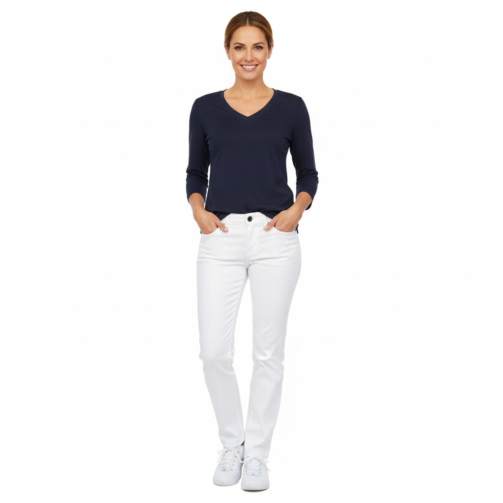 Nybo vita damjeans, Harmony, Twiggy-passform, Stretch