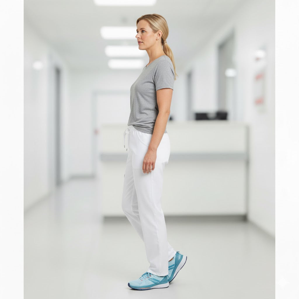 Nybo Vita Unisex Heart Pull-on-byxor, Andningsbara, Resår i Midjan