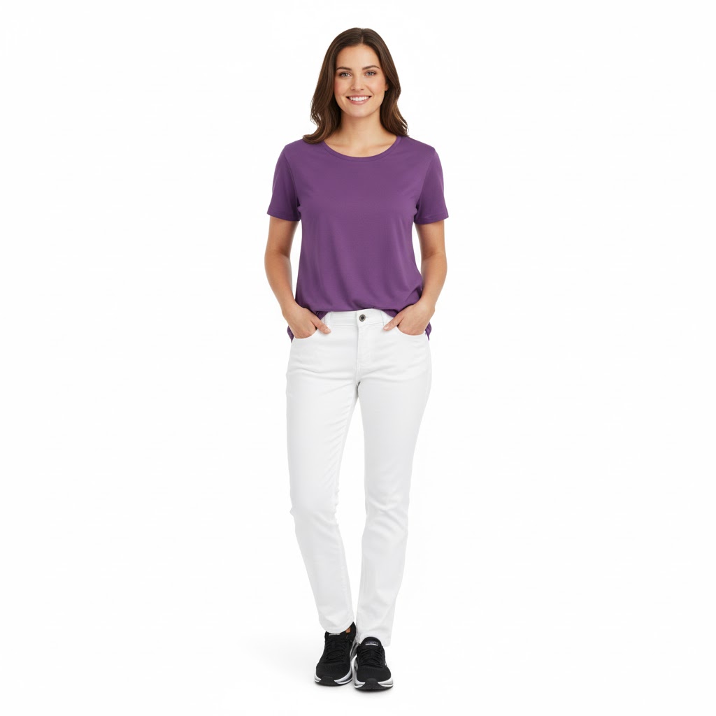 Nybo Vita Damjeans, Harmony, Stretch, Modern passform, Justerbar resår