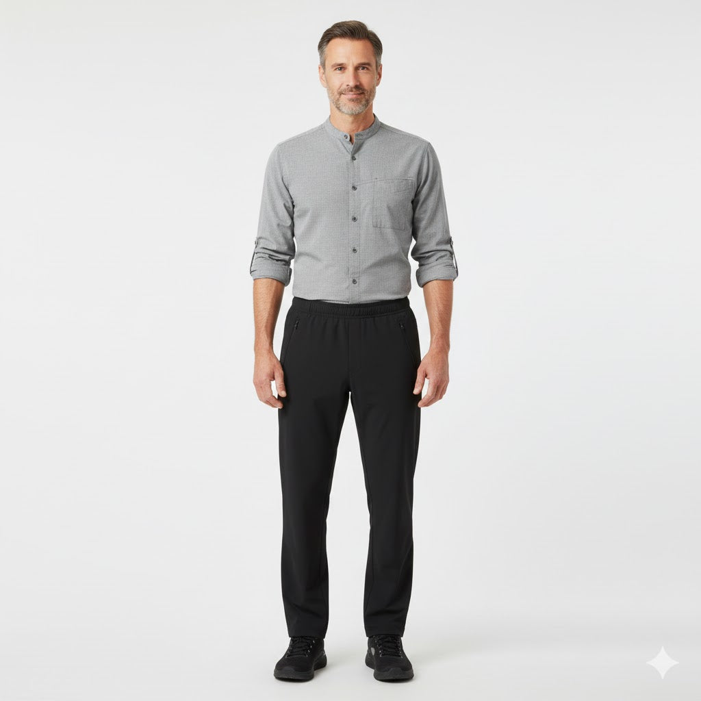Nybo Koksgrå Unisex New Nordic Gastro Jakke, Långärmad, Stretchbar, Bekväm