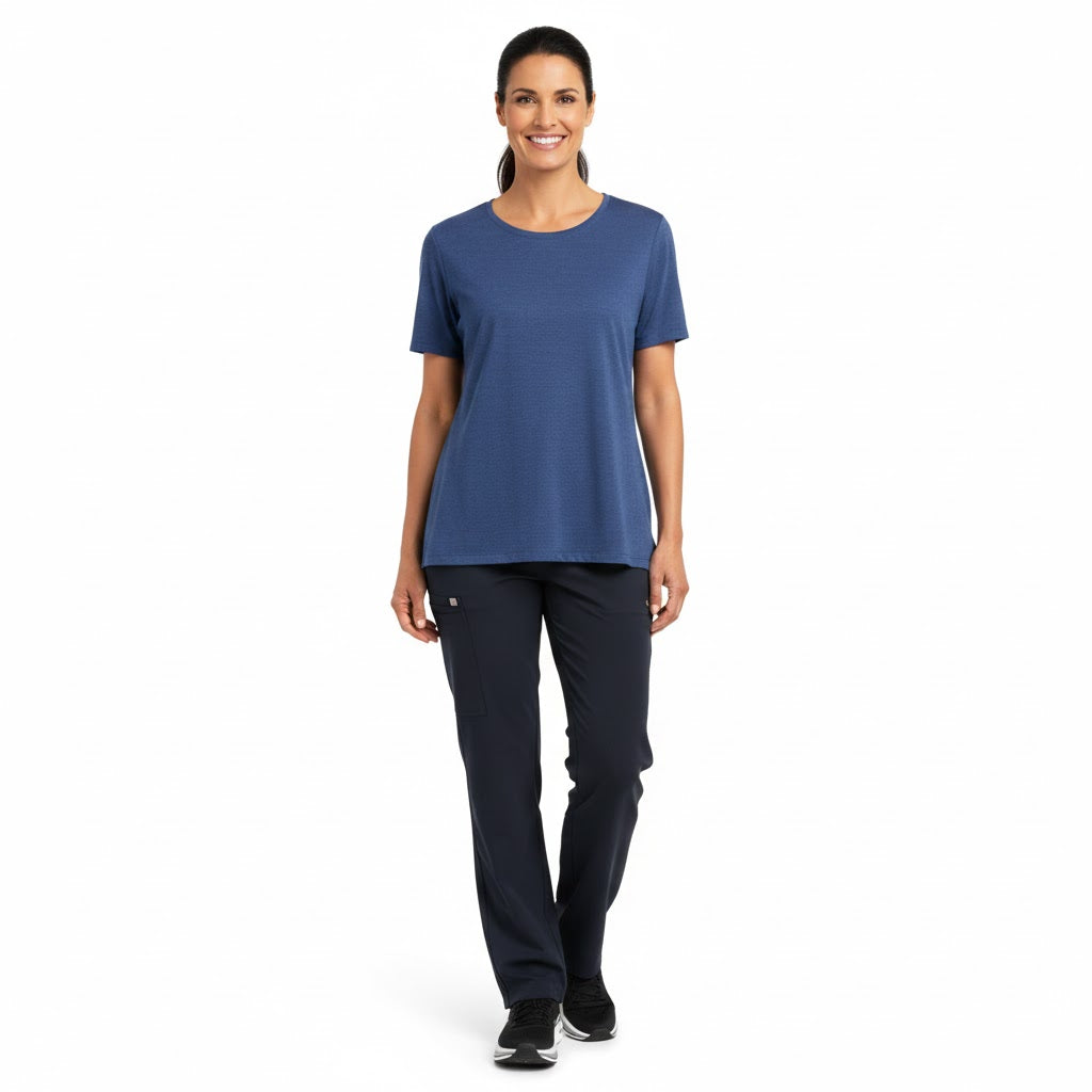 Nybo Navy Unisex Sportiga T800-byxor, pull-on, stretch, justerbar benlängd