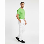 Nybo Hvide Herre Perfect Fit Chinos, justerbar midja, bra passform