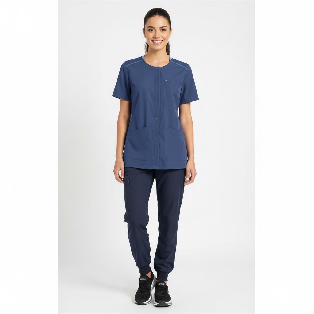 Nybo Navy Unisex Super Cool Byxor, Pull-on, Stretch