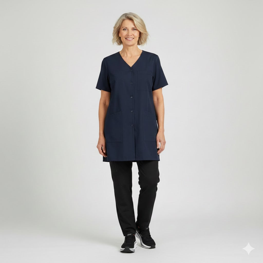 Nybo Navy damtunika, Frame, kortärmad, andningsbar, komfort