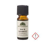 Urtegaarden Uro & Nervøsitet aromaterapiolja – lugnande doft för avslappning och välbefinnande