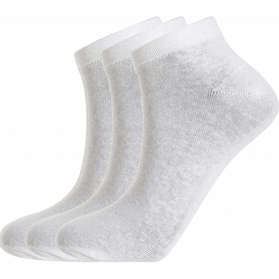 3 pack low cut strumpor i vitt