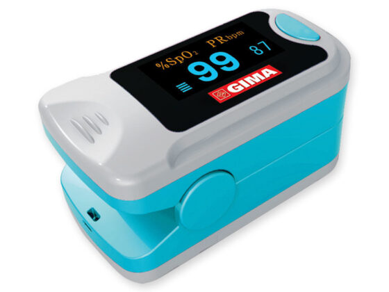 Oximeter som mäter syrehalten i blode