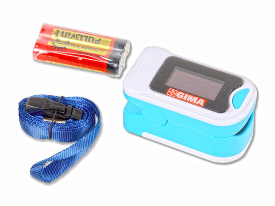 Oximeter som mäter syrehalten i blode