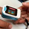 Oximeter som mäter syrehalten i blode
