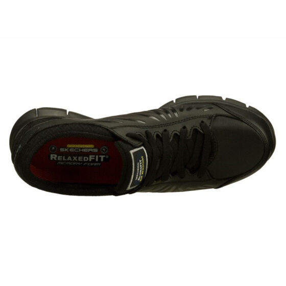 Skechers sko med extra greppvänlig yttersula. Skechers Work shoe
