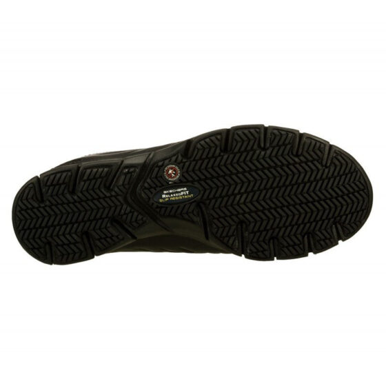 Skechers sko med extra greppvänlig yttersula. Skechers Work shoe