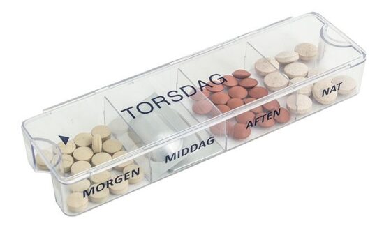 Megamax No. 1, den största medicinerings dosetten på marknaden