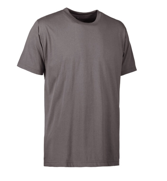 Mörkgrå T-shirt i kraftig kvalitet