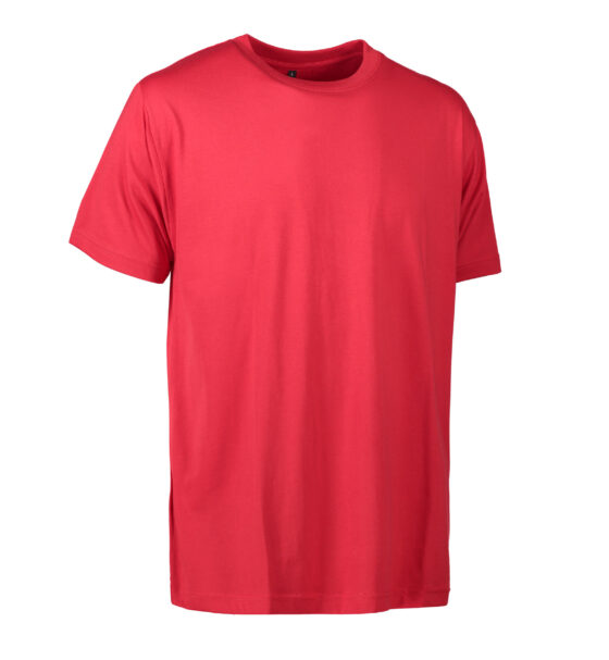 Röd T-shirt i kraftig kvalitet
