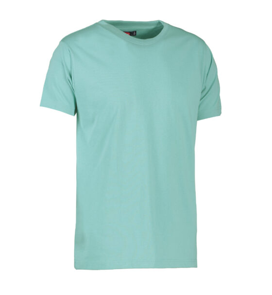 Mintgrön T-shirt till män i kraftig kvalitet