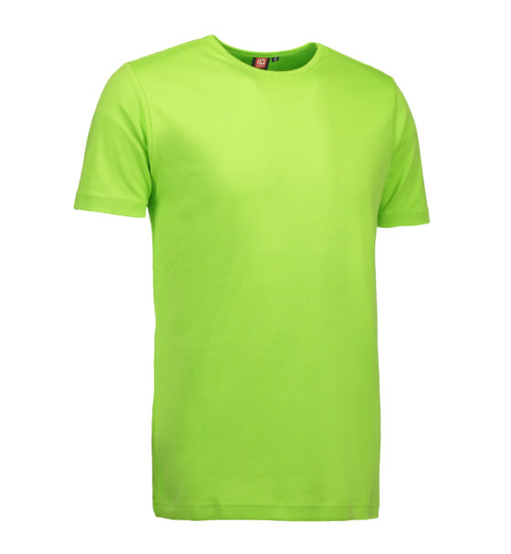 Lime grön t-shirt med rund hals till män