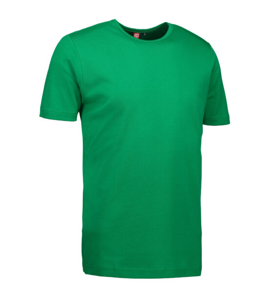 Grön t-shirt med rund hals till män