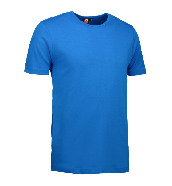 Turkos t-shirt med rund hals till män