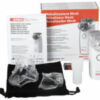Liten nebulisator med mask.