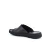 En elegant svart slip in i skinn från Relaxshoe.