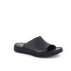 En elegant svart slip in i skinn från Relaxshoe.