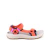 Orange vandrings sandal från Teva med bågstöd och 3 justerbara remmar.