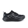 Svarta sneakers i ventilerande mesh